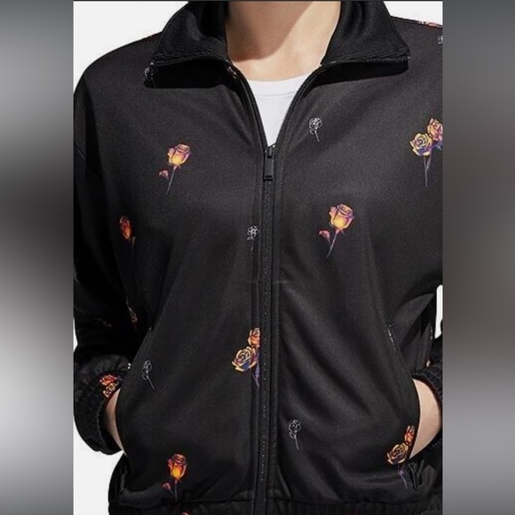 Adidas Track Suit Jacket Zip Up - Picture 5 of 7